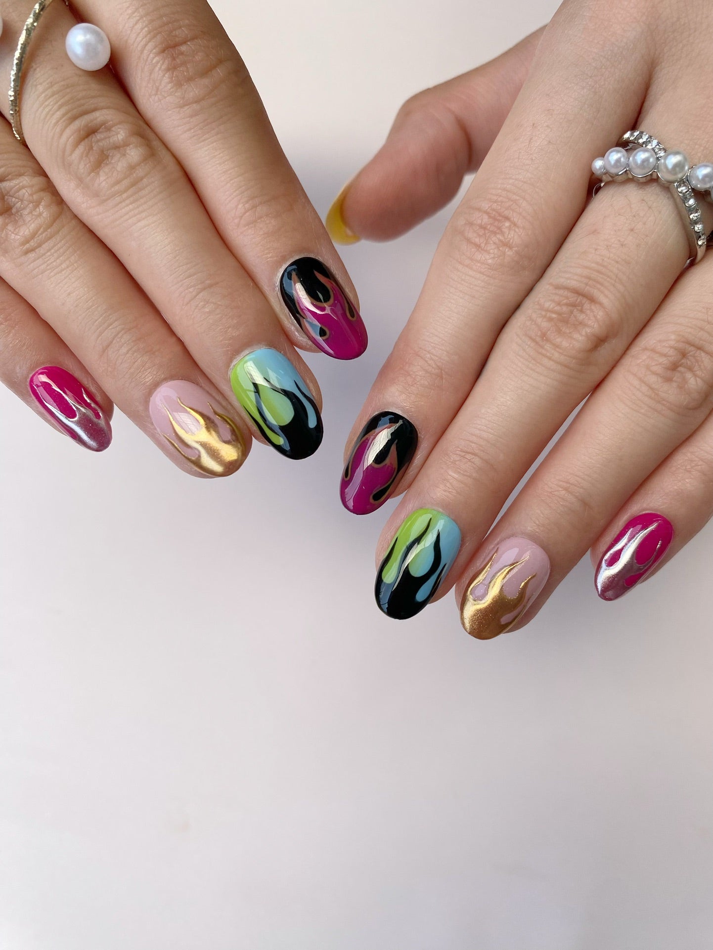 Rainbow Flame