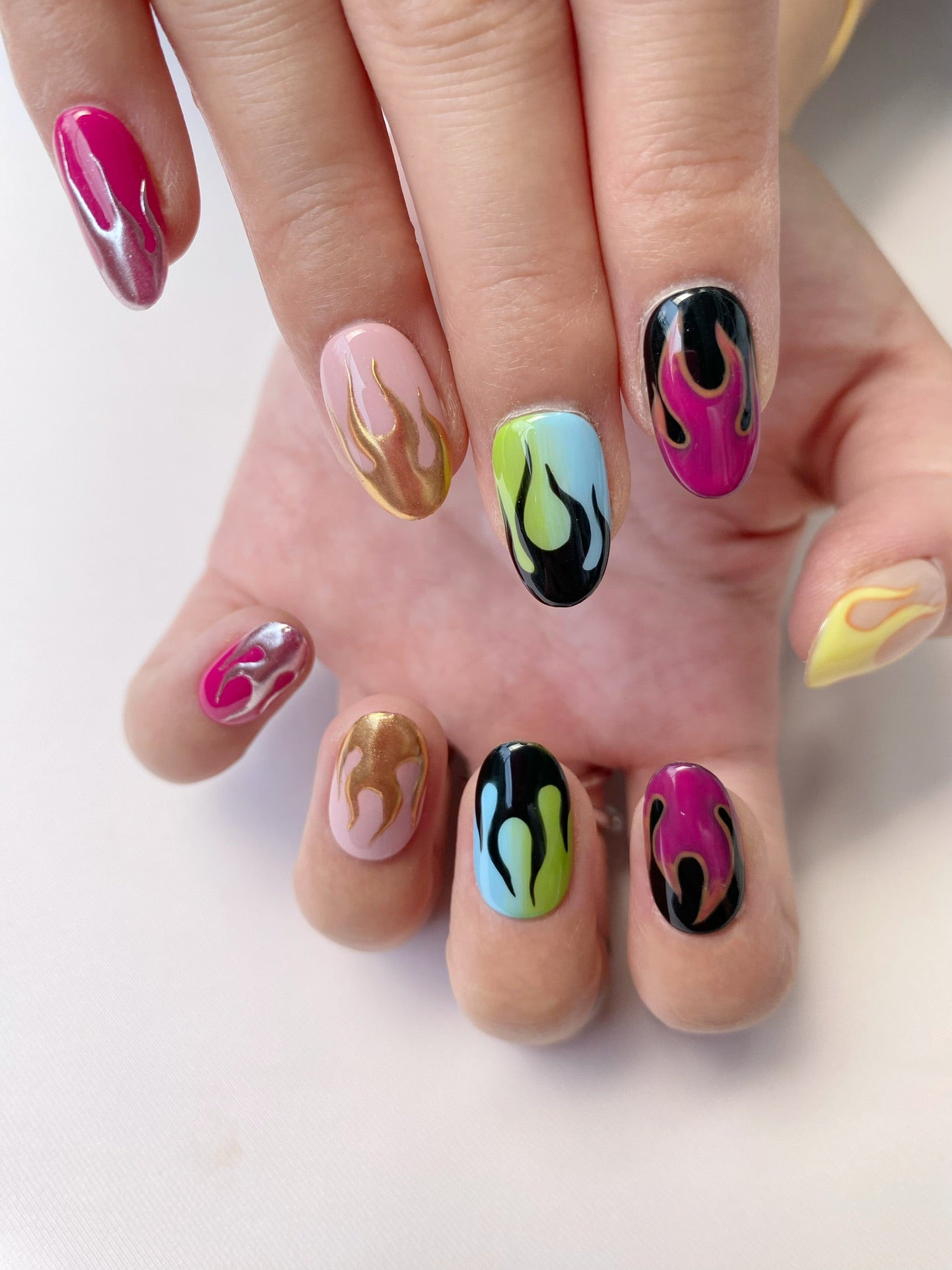 Rainbow Flame