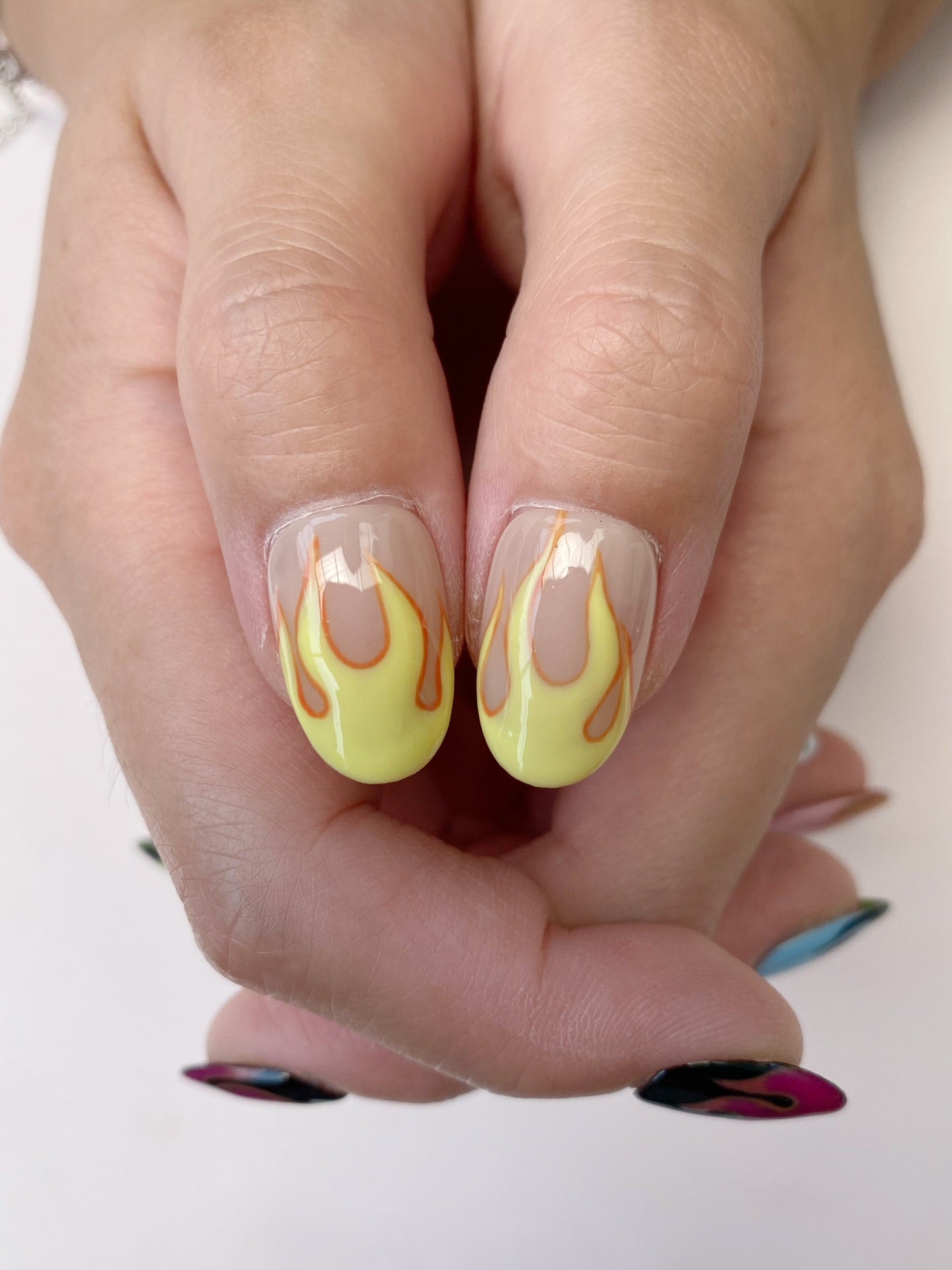 Rainbow Flame